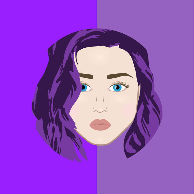 Icono de filtro de saturación tonos neutrales