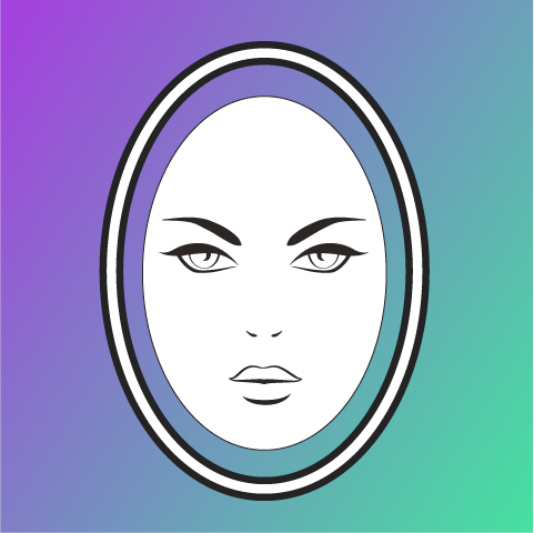 Icono de filtro de visagismo